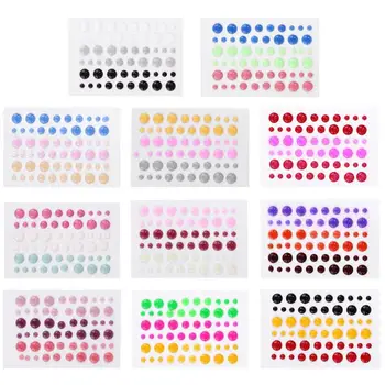 

DIY Scrapbook Enamel Sticker Resin Dot Self-adhesive Photo Card Album Decor Resin Sticker for Scrapbooking Card Making Decor