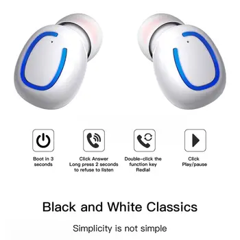 

Mi True Wireless Earphones Bluetooth 5.0 Xi11 Sports Earphone Earbuds TWS Earphone with Charging Box for Android IOS
