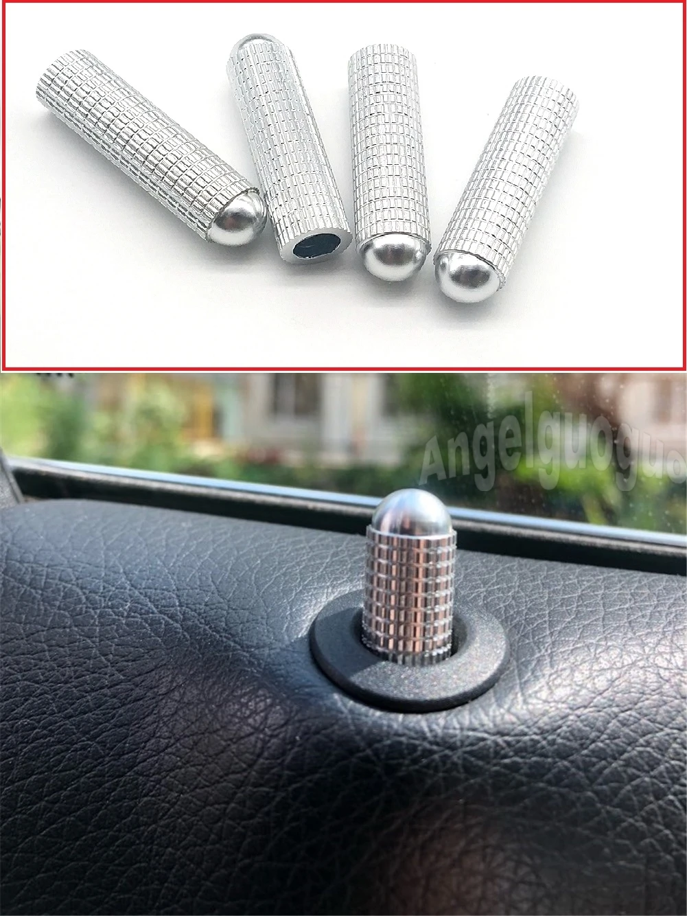 4PCS Car modified for BMW 1 2 3 4 5 Series X1 X3 X4 X5 X6 Class door bolt lock pin auto door bolt