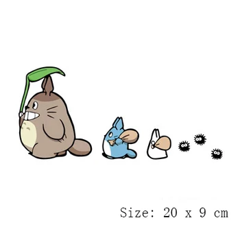 

Car Sticker Creative Cartoon Classical Film My Neighbor Totoro with Oak SeedsDecorations Styling Funny Waterproof PVC,20cm*9cm