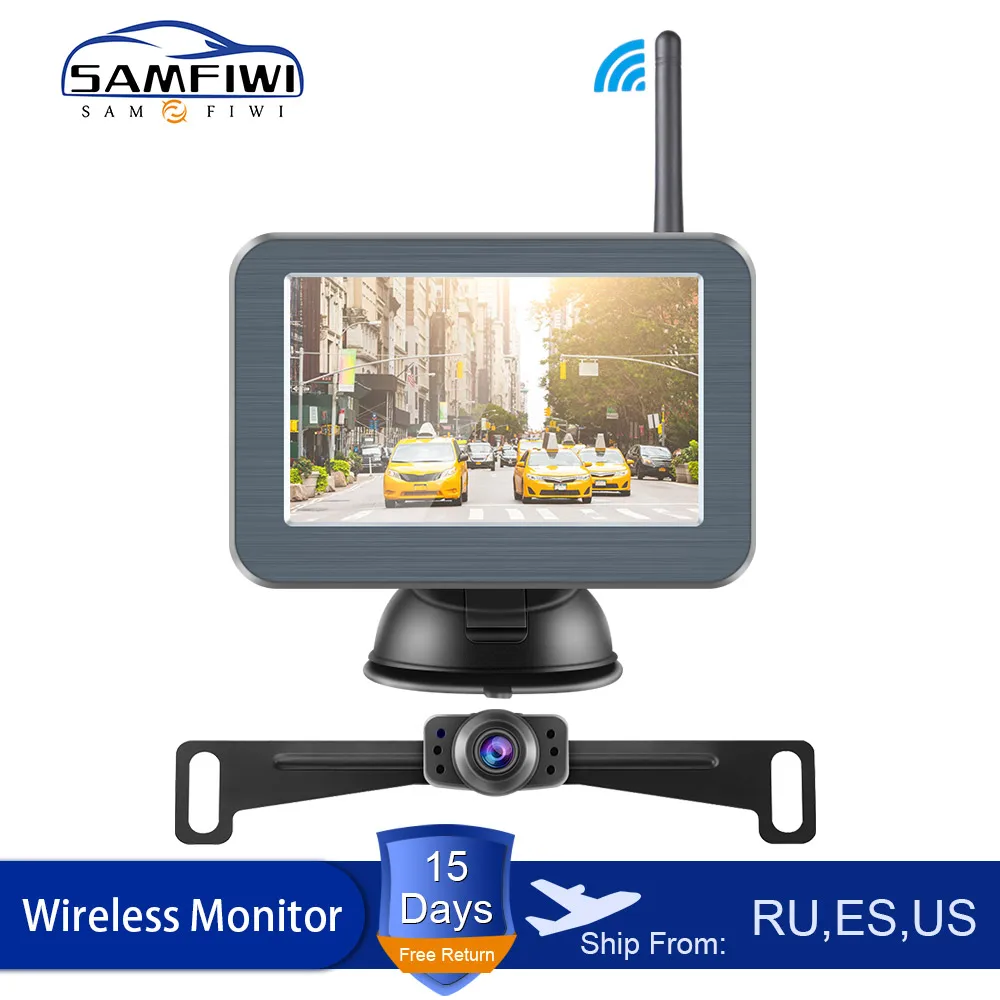 5-дюймовый автомобильный AHD монитор TFT LCD 5 &quotHD цифровой/аналоговый 12В PAL/NTSC экран
