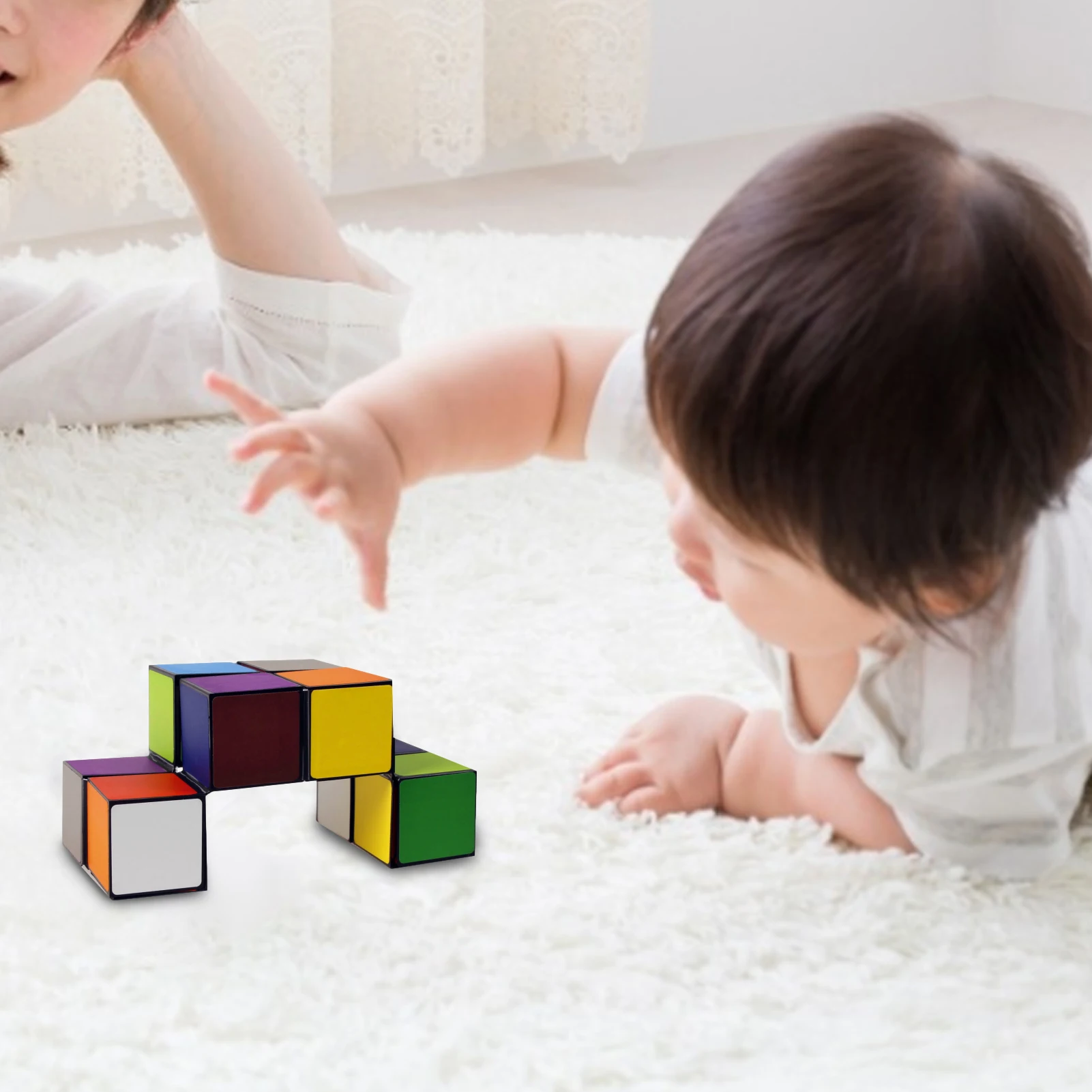 Antistress Infinite 3D Magic Star Cube Office Flip Cubic Puzzle Stress Reliever Autism Toys For Kid Adults