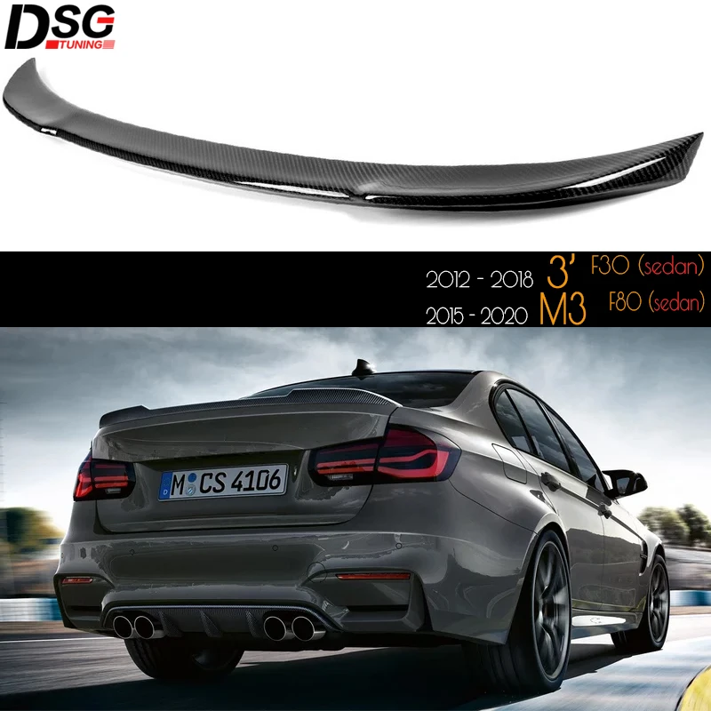 Alerón Trasero De Fibra De Carbono Real Para BMW Serie 5 G30/G38 - Estilo PSM - Nuevo