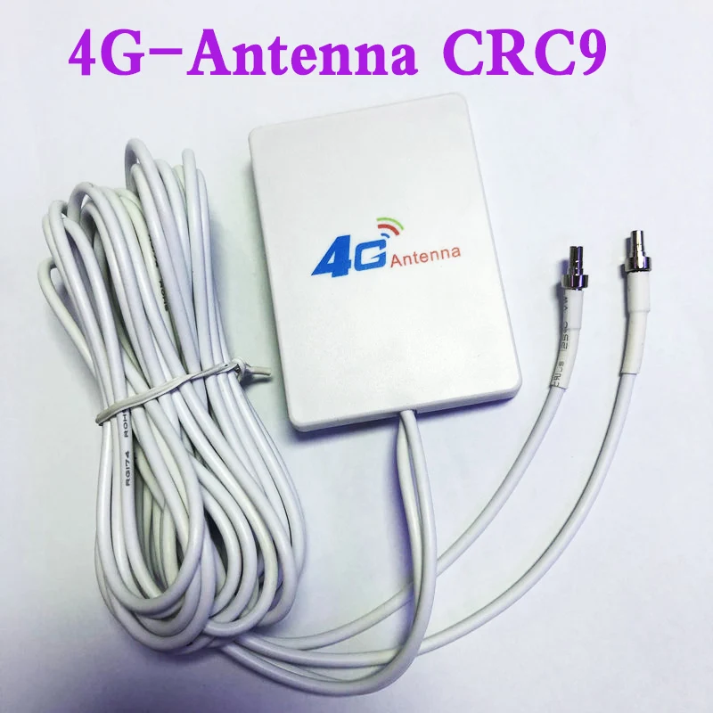 Внешняя антенна 3G/4G 28dbi SMA Male / CRC9 для маршрутизатора или модема 4G CPE|3G/4G роутеры| |