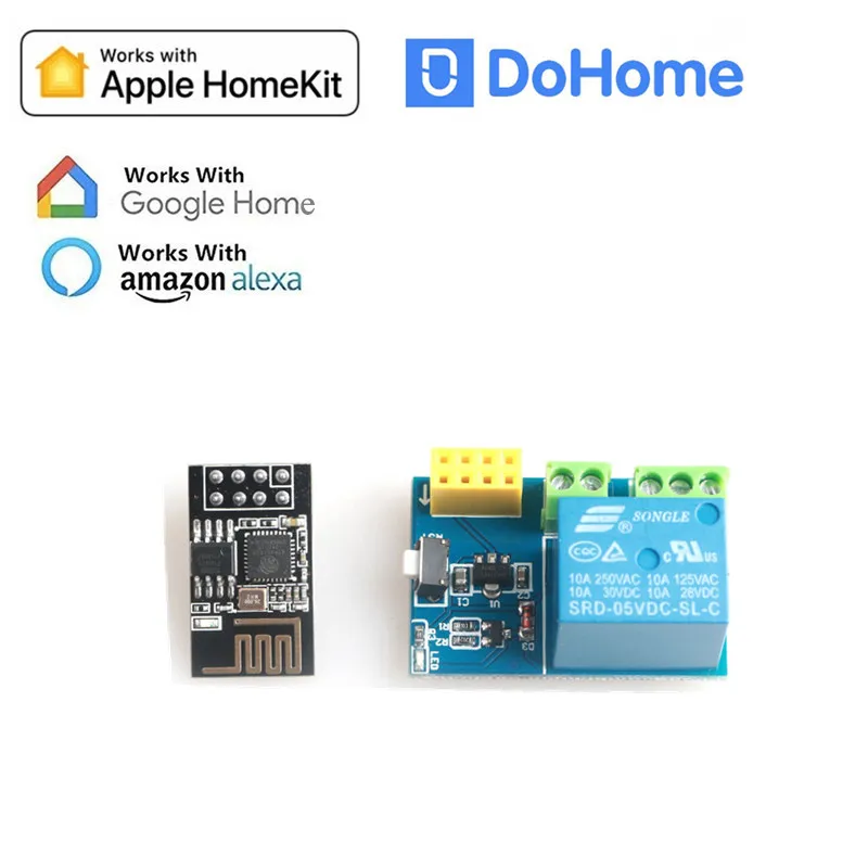 

DoHome New WiFi Socket Smart Plug Intelligent Switch Remote Control Outlet Works with Apple HomeKit Technology (iOS12 or +)