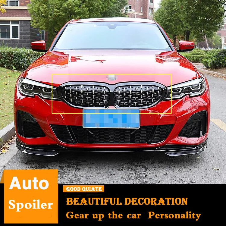 Для 2020 Новые BMW G28 G20 325li 325i гоночные грили Алмазный Стиль передняя гоночная
