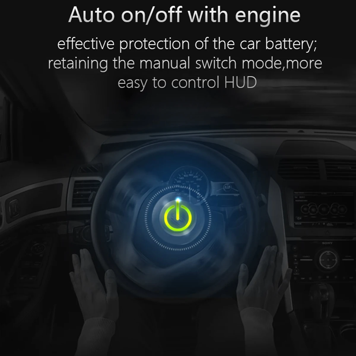 P9 автомобильный HUD OBD gps скорость, Автомобильный дисплей, многофункциональный цифровой измеритель скорости, автомобильный электронный HUD