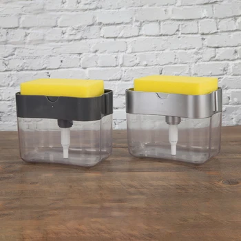 

Manual Press Liquid Dispenser ABS Kitchen Cleaning Soap Organizer Pump Kitchen Organizer Household Cleaning Accessories