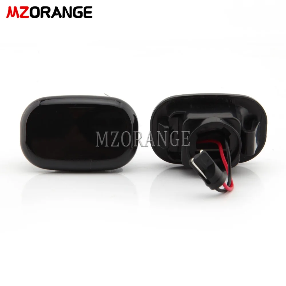 2 светодиодные динамические боковые габаритные огни для Toyota Corolla RAV4 Prius Yaris Camry Vios