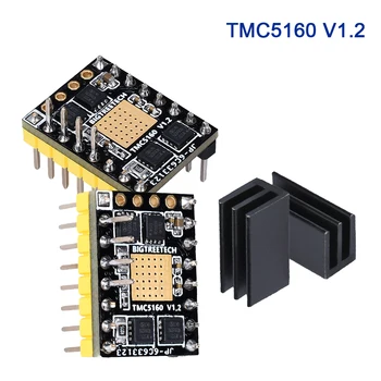 

BIGTREETECH TMC5160 V1.2 Driver StepStick Ultra SPI Mode with Heatsink for SKR V1.3 GEN L V1.0 3D Printer Parts RepRap TMC2130