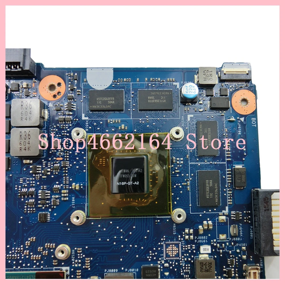 Best  G551JX I7-4720CPU GTX950M/2G mainboard REV2.0 For ASUS N551J N551JX N551JK G551JX G551J G551JK Lapt