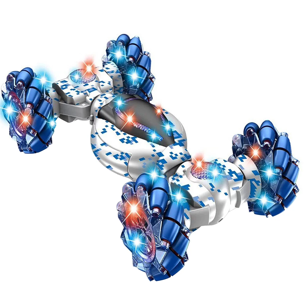 

1:12 Gifts Twisting Vehicle With Light Gesture Sensing RC Car Off Road Drifting Stunt Sound Music Electric Children Toys Truck