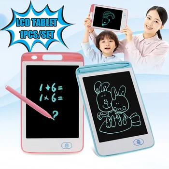 

6.5in Kid Graphics Tablet Electronics Drawing Handwriting Tablet Erasable Smart LCD Drawing Board Hot Sales