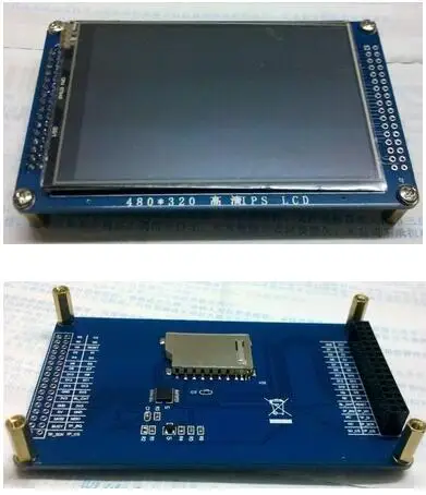34P Female Socket Ips 3,5 дюйма 32 P/34 P HD TFT lcd модуль с сенсорной панелью ILI9481 Привод IC 320(RGB)* 480 - Цвет: 34P Female Socket