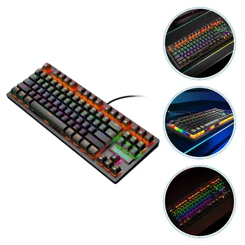 

1Pc Mechanical Keyboard USB Wired Keyboard for Computer Office