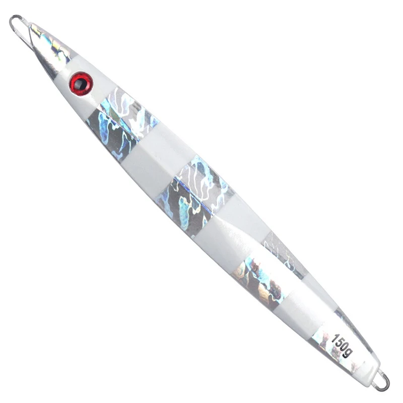 Новинка Hotuff01Fishing приманка для джиггинга свинцовые светящиеся 150 г 4 Цвета Морская наживка с быстрым погружением Deepsea железная блестящая наживка