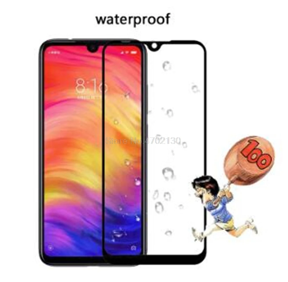 Для Xiaomi redmi note 7 полное закаленное стекло Защита экрана для xiomi Redmi note7 защитная