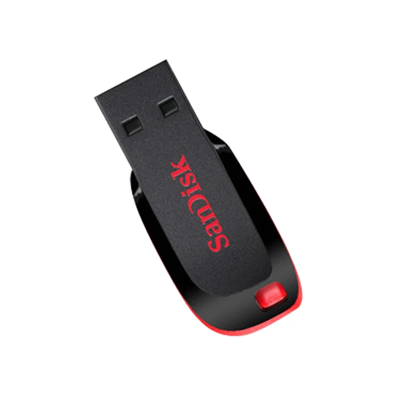SanDisk USB флеш-накопитель 16 ГБ 32 ГБ 64 Гб CZ50 Cruzer Blade флеш-накопитель USB 2,0 Флешка USB флешка для ноутбука