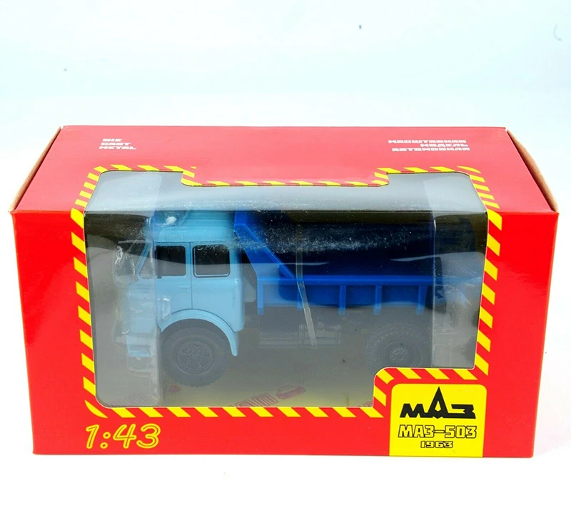 Коллекционная HAW Allory литая машина на российский грузовик модель 1/43 КАМАЗа MA3-503 модель автомобиля для фанатов подарки