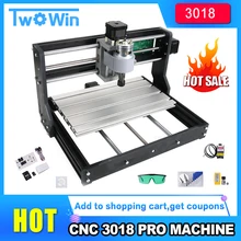 CNC 3018 Pro Laser Engraver Wood Router GRBL Control ER11 DIY Mini Engraving Machine for Wood PCB PVC with Offline Moudle