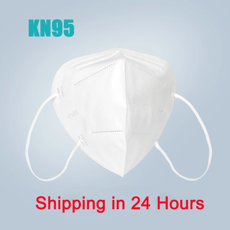 

Cover Protective Face Masks Profession KN95 5-Ply Anti-Haze Fog PM2.5 Nonwoven Safety Earloop Cover Facial Dust KN95 Masks