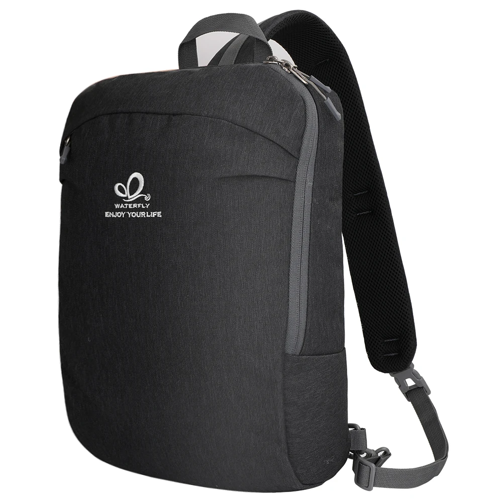 WATERFLY Повседневное слинг сумки для альпинизма Пеший Туризм Рюкзаки для спорта на открытом воздухе Для женщин Для мужчин кемпинг рюкзаки - Цвет: Черный цвет