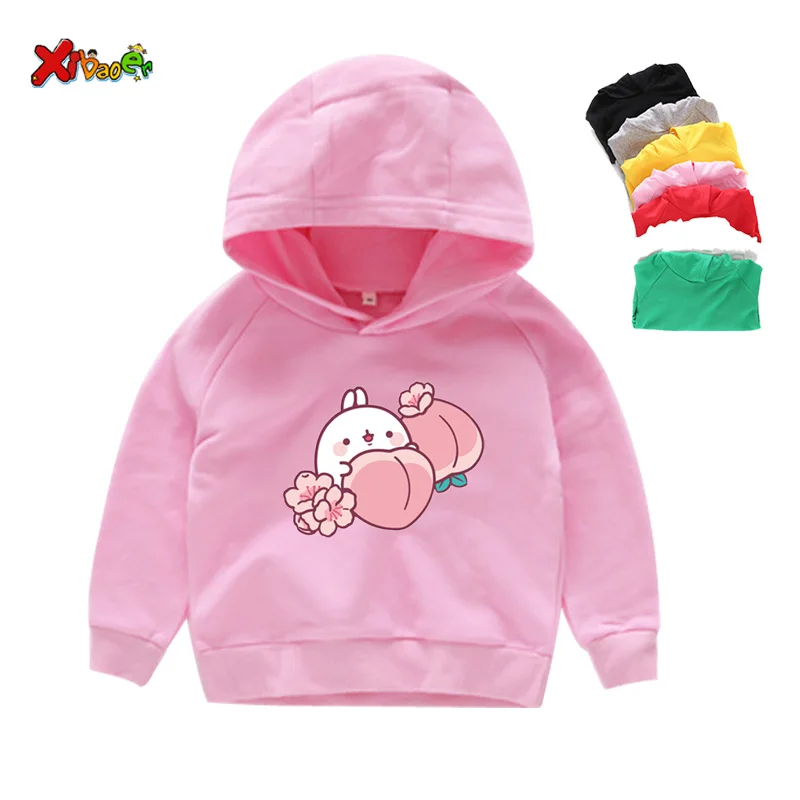 

toddler baby sweatshirt children cute top Lovely Kids Girl Hoodie Sleeve Pullover cute Sports Clothing 2020 new kids new fashion