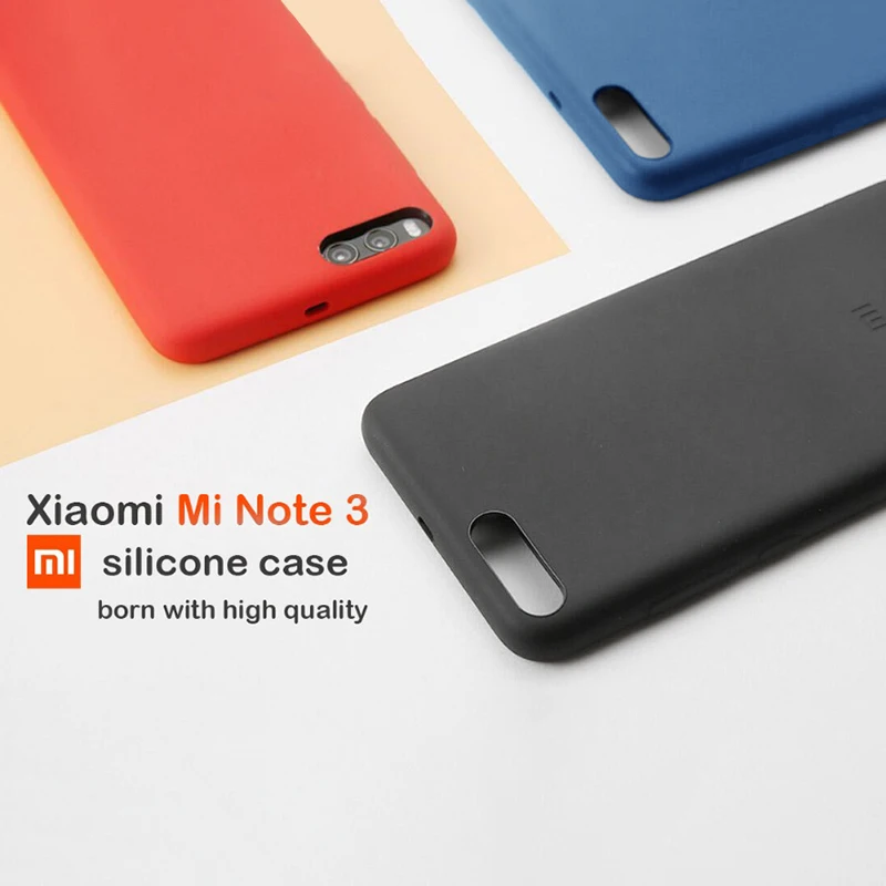 Xiaomi Mi Note 3 чехол жидкий силиконовый резиновый защитный чехол подлинный для Xiaomi Mi Note 3 чехол