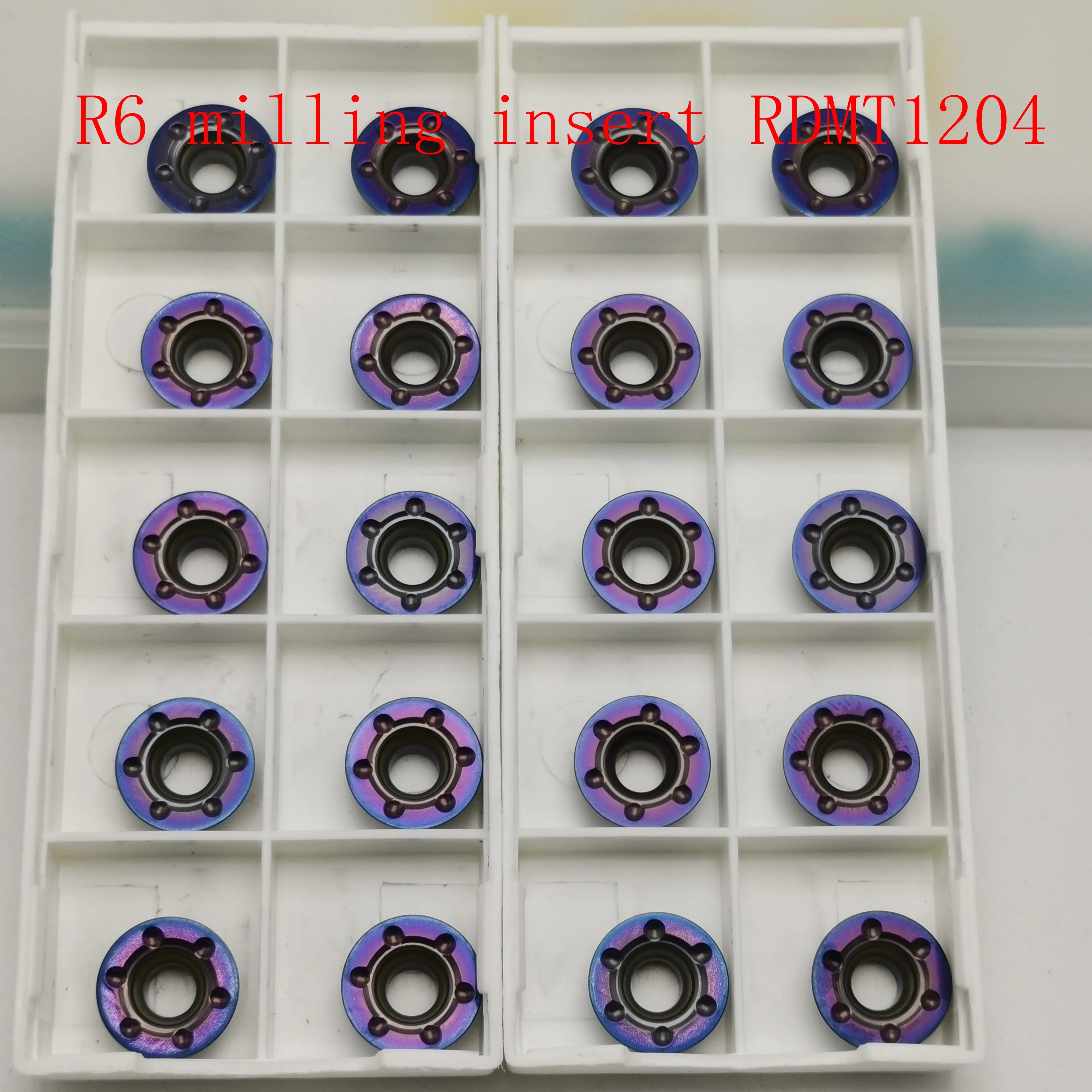 

R6 made in China RDMT1204 face milling cutter carbide tool, CNC milling cutter