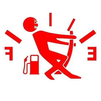 

Funny Fuel Tank Is Not Enough Oil The Fuel Tank Is Empty Safe Car Sticker Easy to Install Car Sticker