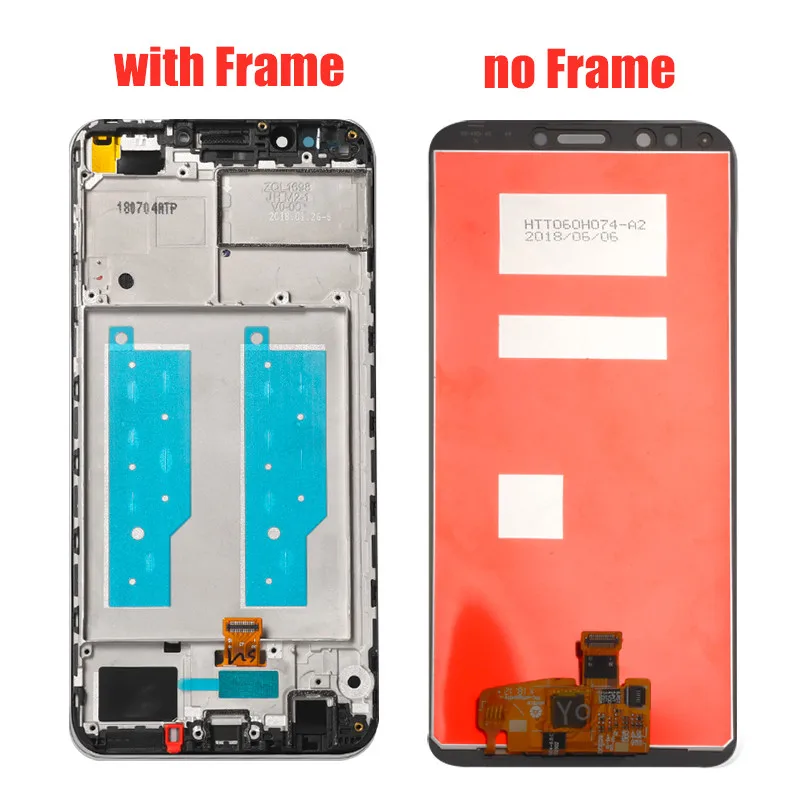 ЖК-экран для huawei Honor 7C ЖК-дисплей+ сенсорный экран с заменой рамки для huawei Honor 7C Pro 5,99 дюймов ЖК-дисплей