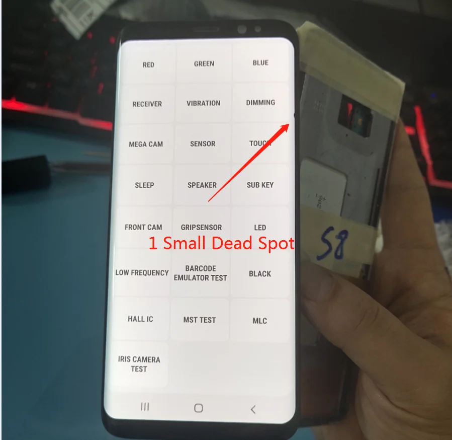 Dead spot S8 lcd для samsung Galaxy S8 G950 G950FD дисплей кодирующий преобразователь сенсорного экрана в сборе без рамки для samsung S8 lcd G950F