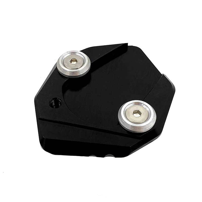 For SUZUKI GSX-R150 GSX-S150 2017 2018 moto CNC Kickstand Foot Side Stand Extension Pads Support Plate 2017- GSX R 150 GSX S 1506