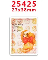 25425 30 шт. плоское украшение из смолы мультфильм смолы pr25656 - Color: 25425