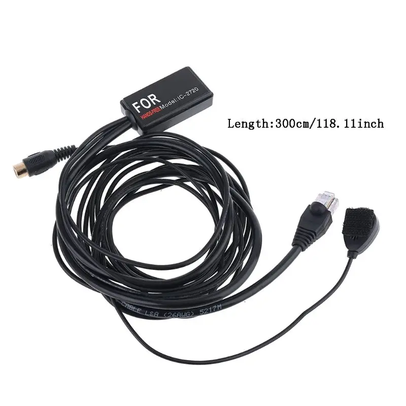 Hands-free микрофон 8 Pin Mic для I-COM IC2200H IC2720 IC2820 автомобиль радио