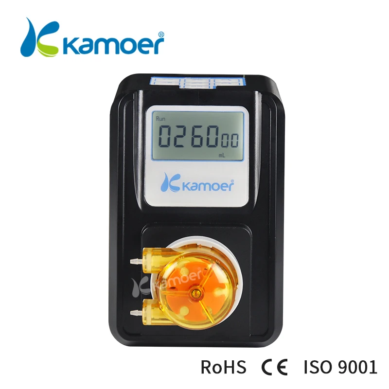 Kamoer F01A STP 110v~ 240v Перистальтический дозирующий насос машина с адаптером питания 24v и шаговым двигателем - Цвет: F01A STP Pump
