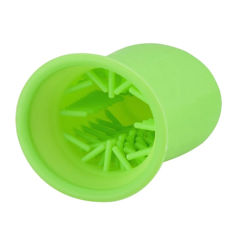 Dog Paw Cleaner Cup Pet Foot Washer Dog Cleaning Brush Claws Massage Grooming perros productos (12)