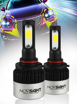 

36W Super Bright LED Car Headlights COB Chip Waterproof 6500K White Light LED Headlight Bulbs 2Pcs/Set