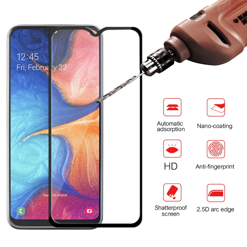 Закаленное стекло для samsung Galaxy A20 A20e A2 Core защита для экрана Samsun A 20 20e Защитная Броня A2core Samsyng Galax e 2