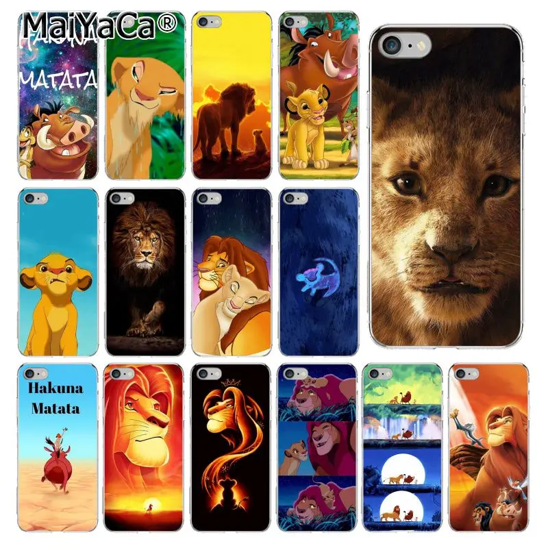 

MaiYaCa The Lion King Cover Phone Case For iphone 11 Pro 11Pro Max 5 5Sx 6 7 7plus 8 8Plus X XS MAX XR