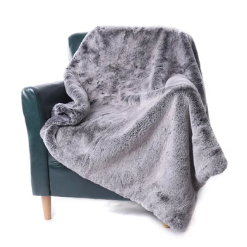 

Battilo Soft Fleece Blanket Winter Warm Faux Fur Blankets All Season Lightweight Thermal Throw for Bed, Sofa or Couch, 50"x60"