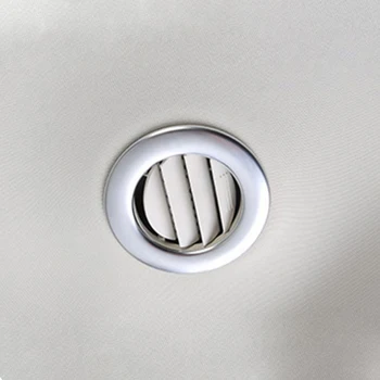 

DAEFAR Car Inner Roof Air Vent Protective Trim Cover Outlet Sticker for Ford Everest Endeavour 2015 - 2017 Auto Accessiores