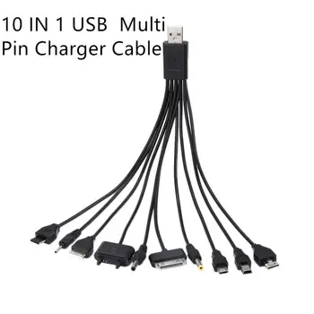 

10 In 1 Multifunction USB Data Transfer Cable Universal Multi Pin Cable Charger USB Connector Data Cables Cord For Laptop PC