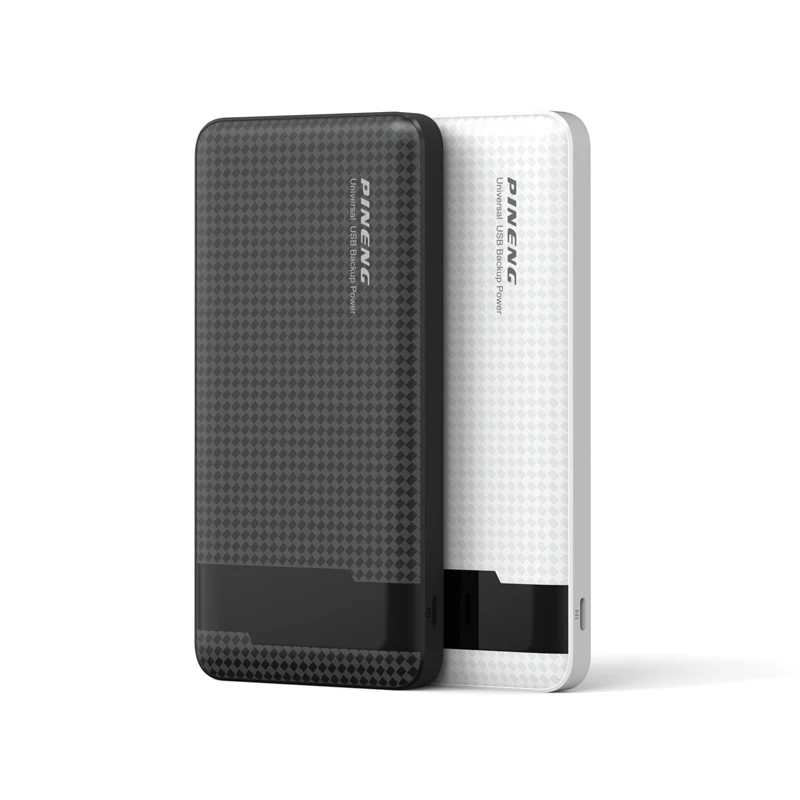 PINENG PN-961 High Capacity power bank 10000mAh Quick charge 2/3 USB Output with LED Display