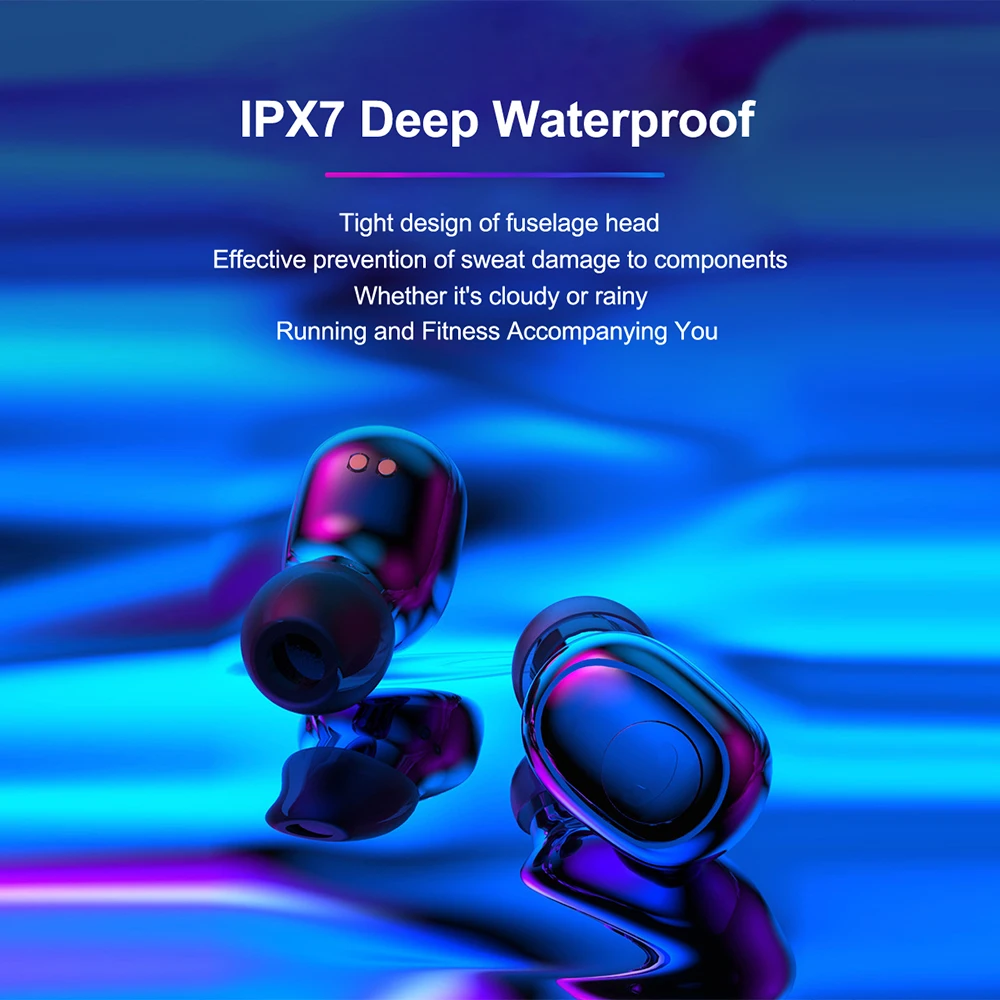 G6s Bluetooth 5,0 наушники TWS беспроводной громкой связи Бас Наушники Водонепроницаемая гарнитура с микрофоном зарядная коробка