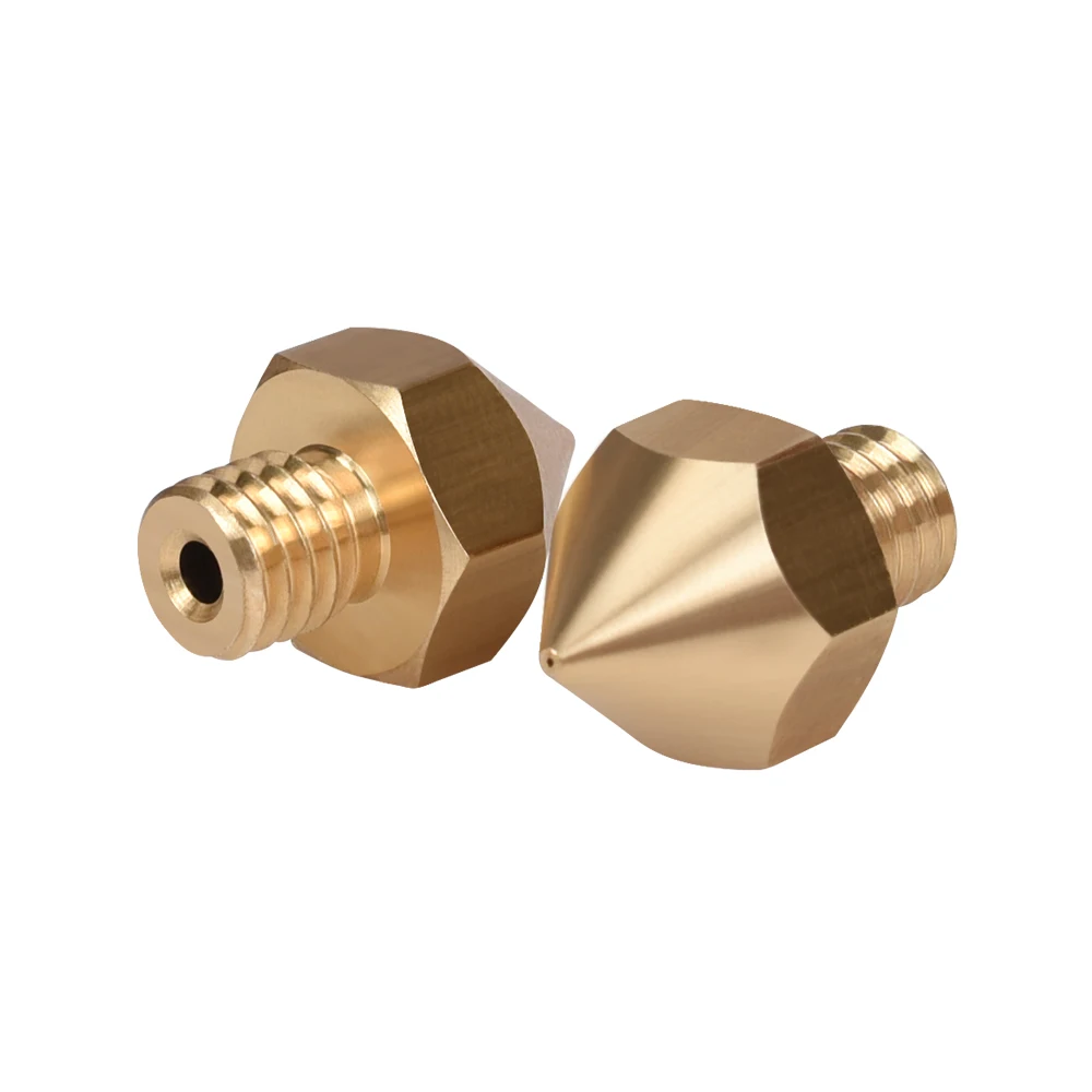 Bocal B1um2 do Biqu-bronze 1.75 0.4 0.5 0.6 0.8 mm Impressora 3d Parte Cabeça de Cópia da Extrusora para o Filamento 1.75 mm 1020 Pcs o - Imagem 6