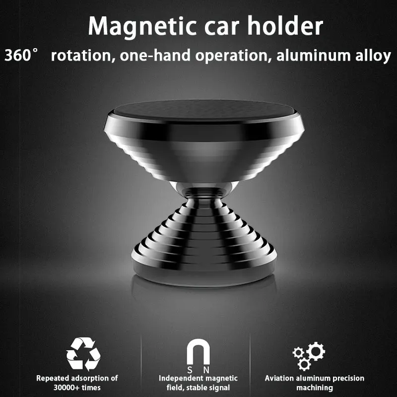 Магнитный держатель для телефона для Xiaomi huawei Автомобильный gps Вентиляционное крепление магнит Подставка для сотового телефона держатель для iPhone 7 360 градусов