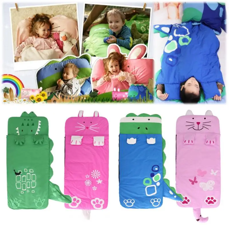 Childrens/Kids 1 Season Sleeping Bag Camping Boys & Girls 130*59cm