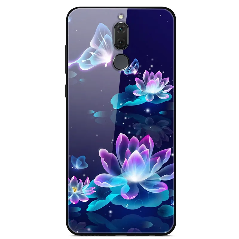 Для huawei mate 10 Lite чехол для телефона, закаленное стекло, жесткие чехлы для huawei Nova 2i чехол mate 10 Lite 10 Lite Nova2i, мягкий бампер - Цвет: 41