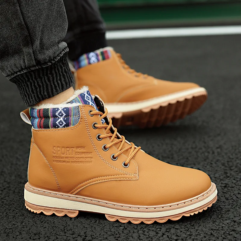 

2019 Men New Style Hight-top fang shui mian Shoe Autumn & Winter Mountain Climbing Shoes Outdoor Hiking Fashion Universal 9903